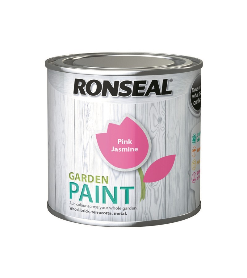 Ronseal Garden Paint 750ml Pink Jasmine