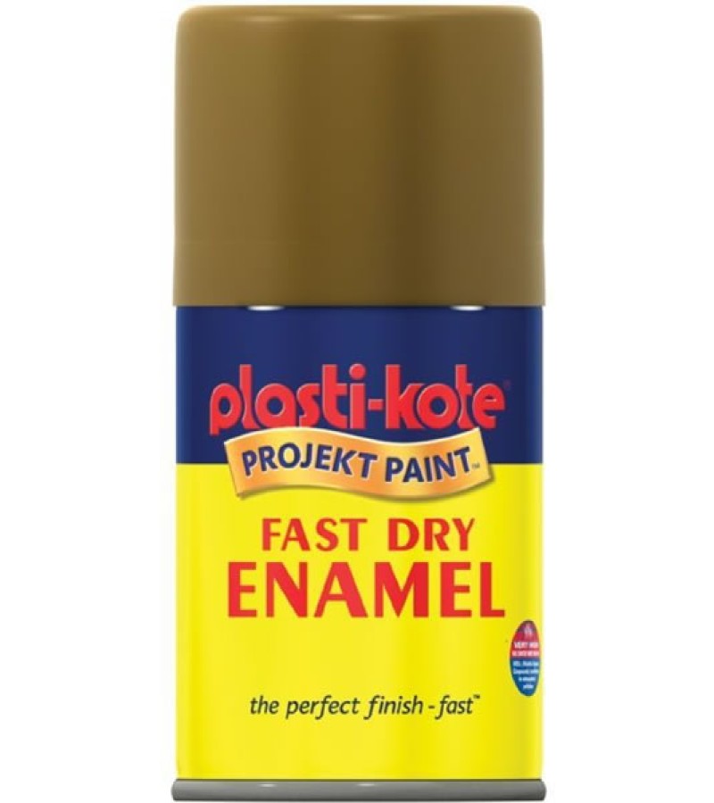 PlastiKote Spray Paint 100ml Nut Brown Gloss