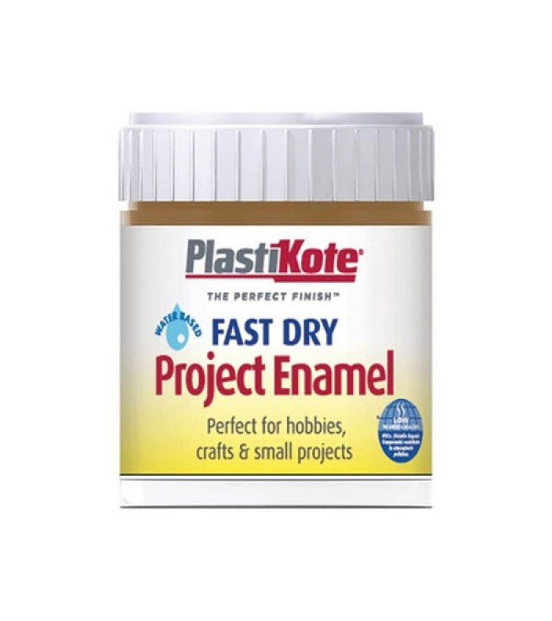 PlastiKote Enamel Paint 59ml Nut Brown Gloss