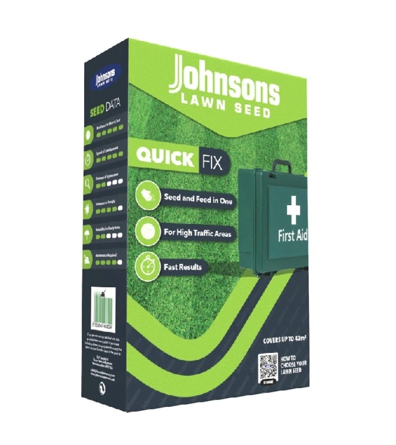Johnsons Quick Fix Lawn Seed & Feed 1.275jg