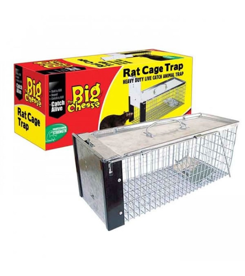The Big Cheese Metal Rat Trap Cage STV075