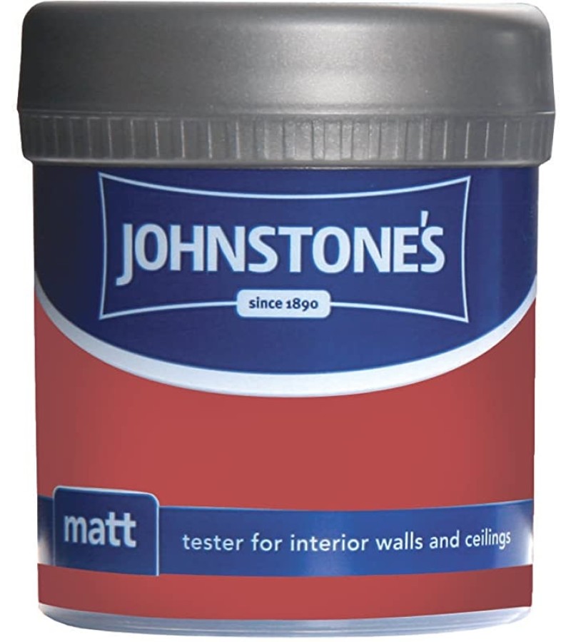 Johnstones Vinyl Emulsion Tester Pot 75ml Red Spice (Matt)