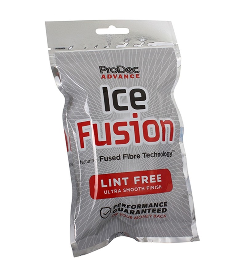 Prodec Ice Fusion 4'' Lint Free Roller Refill (2 Pack)