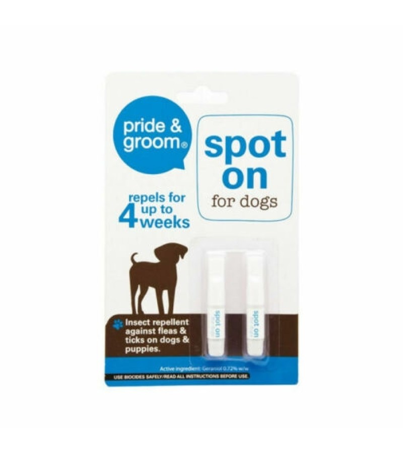 Pride & Groom Spot On For Dogs