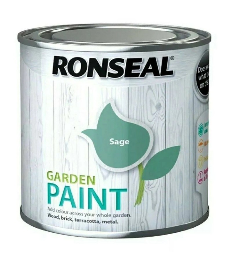 Ronseal Garden Paint 250ml Sage