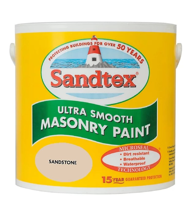Sandtex Ultra Smooth Masonry Paint Sandstone 2.5L