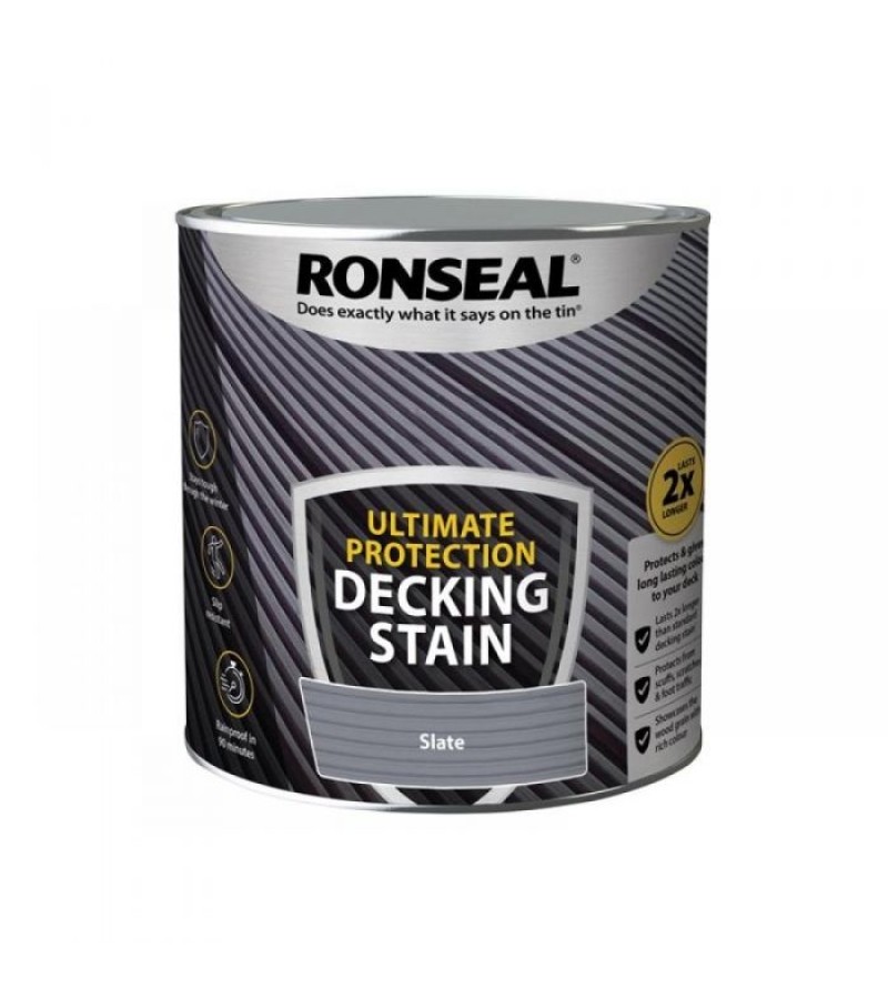 Ronseal Ultimate Protection Decking Stain 2.5L Slate
