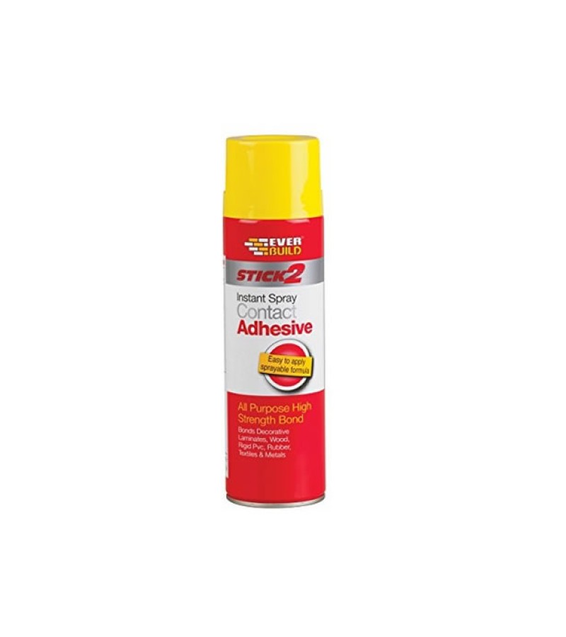 Everbuild Instant Contact Spray Adhesive 500ml 