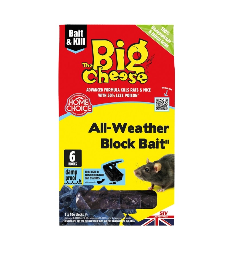 The Big Cheese All Weather Block Bait (6 Pack) STV211