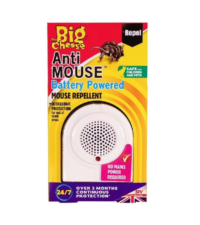 The Big Cheese Anti Mouse Battery Powered Repellent STV820