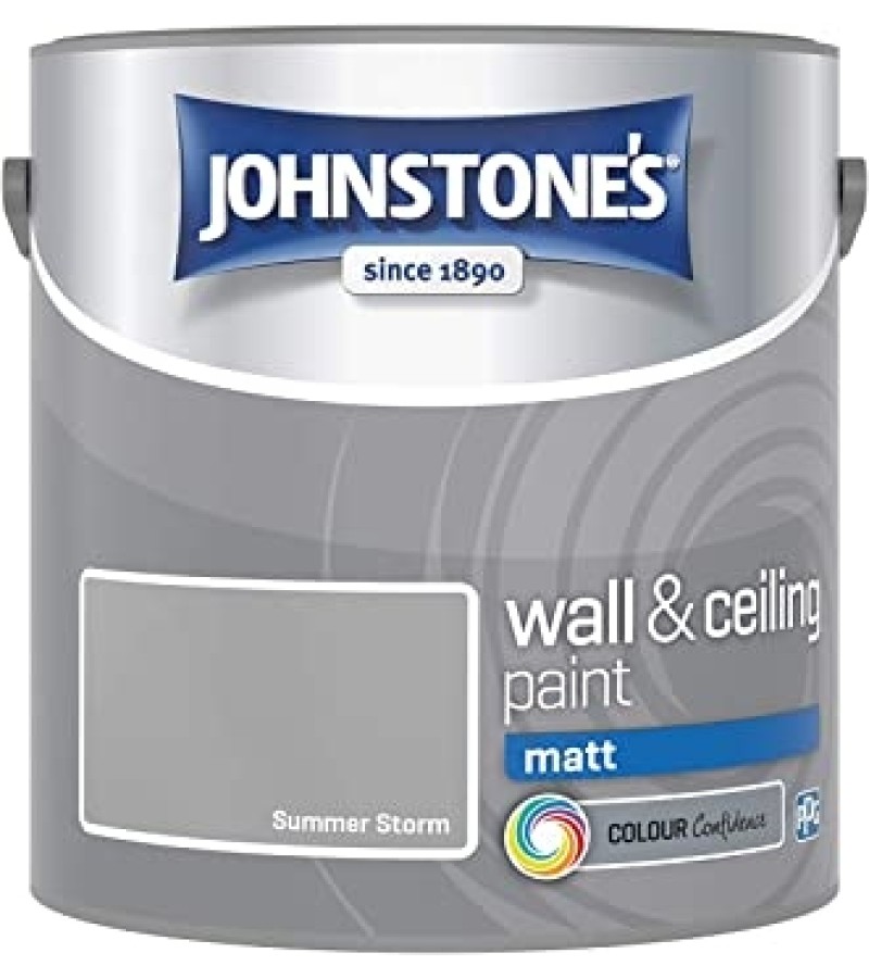 Johnstones Emulsion Paint 2.5L Summer Storm Matt
