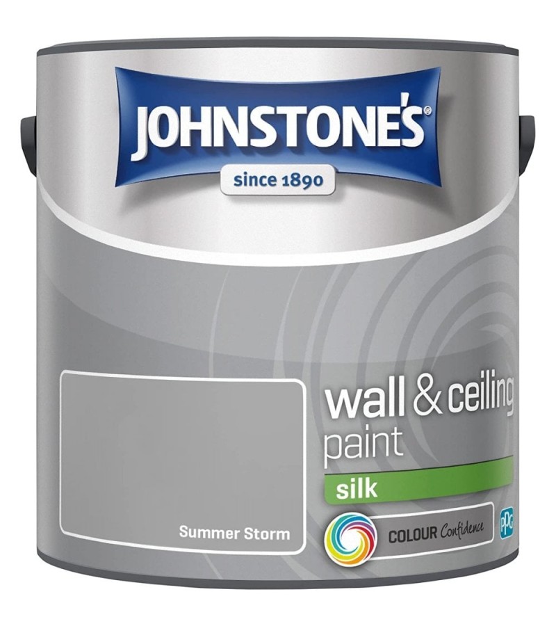 Johnstones Emulsion Paint 2.5L Summer Storm Silk