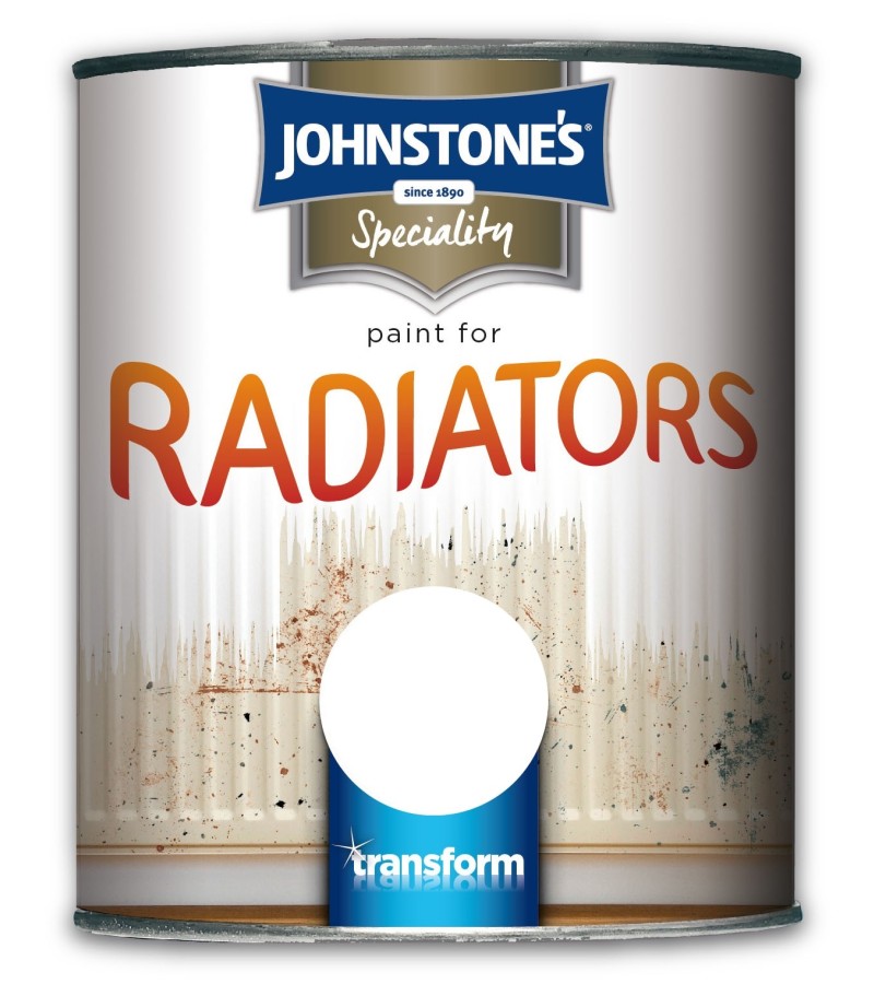 Johnstones Radiator Paint Gloss White 250ml