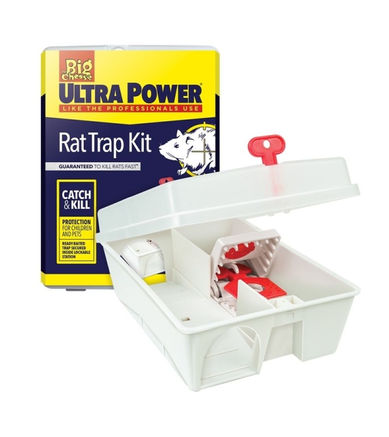The Big Cheese Ultra Power Trap Kit For Rats STV564