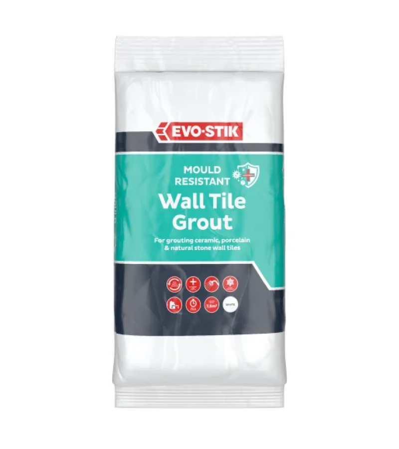 Evo-Stik Wall Tile Grout White 1.5kg
