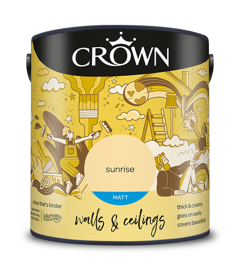 Crown Matt  Sunrise Emulsion 2.5ltr