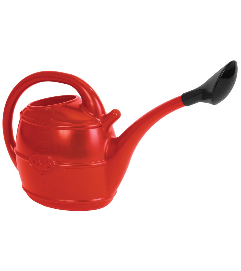 Ward Watering Can with Rose 10L Red