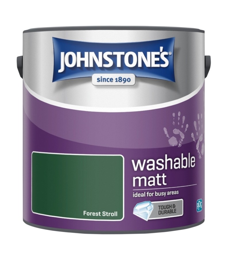 Johnstones Washable Paint 2.5L Forest Stroll Matt