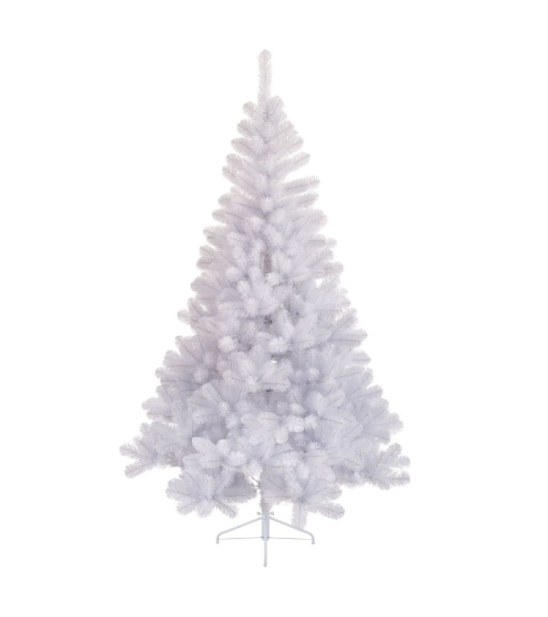 Christmas Imperial Pine Artificial Christmas Tree White 210cm - 7FT