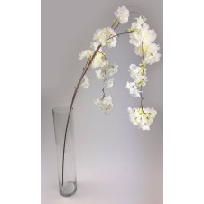 Ivory Trailing Blossom Stem 132cm