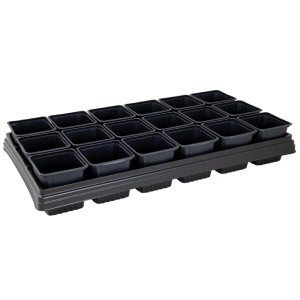 Growing Tray 18 Square Pots