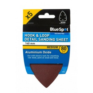 Blue Spot Loop Detail Sanding Sheet Medium 80 grit 
