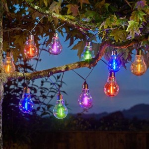 Eureka! Neon-esque Solar Lightbulbs (10 Pack)