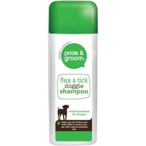 Pride & Groom Flea & Tick Dog Shampoo - 300ml