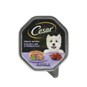 Cesar Classic Dog Food - Lamb and Chicken in Jelly 150g