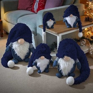Christmas Super Furry Winter Gonk - Blue 115cm