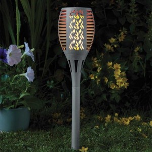 Solar Cool Flame Compact Torch 50cm Slate