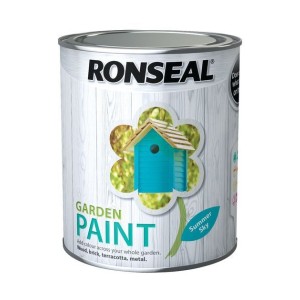 Ronseal Garden Paint 750ml Summer Sky