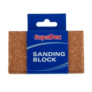 Supadec Cork Sanding Block 