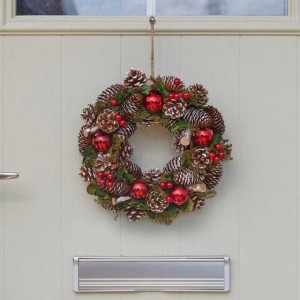 Christmas festive wreath 36cm froststar