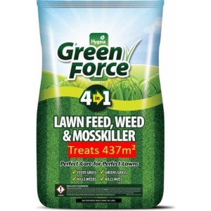 Green Force Lawn Feed, Weed & Mosskiller 8.75kg