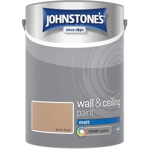 Johnstones Vinyl Emulsion Paint 5L Burnt Sugar (Matt)