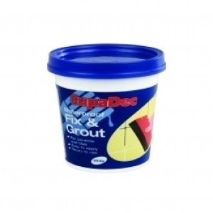 Supa Dec Fix & Grout Waterproof White 500g