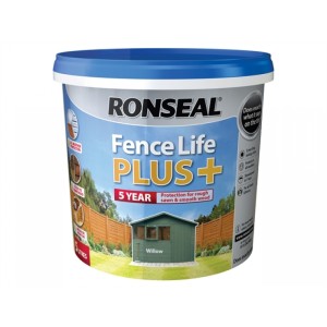 Ronseal Fence Life Plus + 5L Willow