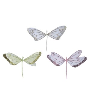 Christmas Organza Dragonfly - Assorted