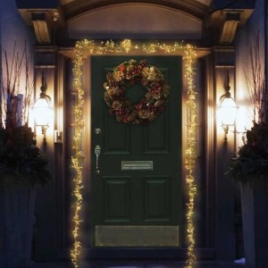Christmas 880 LED DoorLights - Warm White