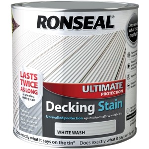 Ronseal Ultimate Protect Decking Stain 2.5L Whitewash