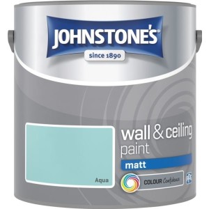 Johnstones Vinyl Emulsion Paint 2.5L Aqua Matt