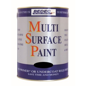 Bedec Multi Surface Paint 750ml Soft White Satin