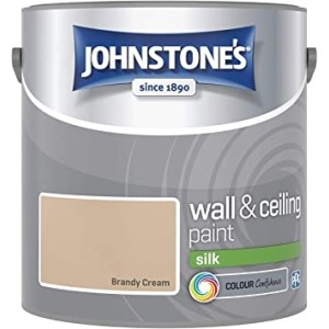 Johnstones Vinyl Emulsion Paint 2.5L Brandy Cream Silk