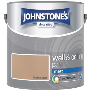 Johnstones Vinyl Emulsion Paint 2.5L Burnt Sugar Matt