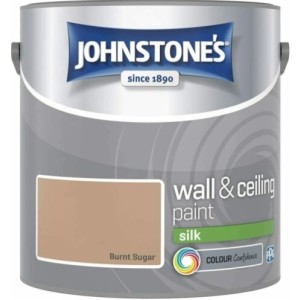 Johnstones Vinyl Emulsion Paint 2.5L Burnt Sugar Silk