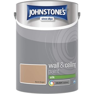 Johnstones Vinyl Emulsion Paint 5L Burnt Sugar (Silk)