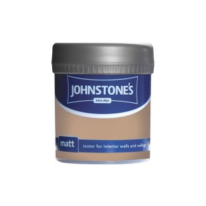 Johnstones Vinyl Emulsion Tester Pot 75ml Burnt Sugar (Matt)
