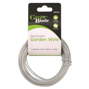 Green Blade Galvanised Garden Wire (1.6mm x 15m)