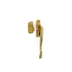 Securit S2293 5” Victorian Casement Fastener Vent Spoon (Brass)